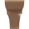 Ekena Millwork 5"W x 30"D x 10"H Thin Yorktown Rough Cedar Woodgrain TimberThane Corbel, Primed Tan CORUR05X30X10YORRCPR - alternate 6
